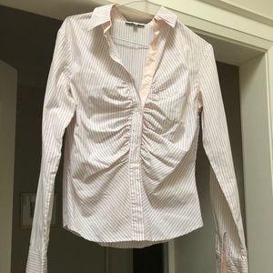 Beautiful pink striped blouse